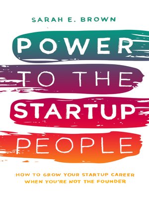 cover image of Power to the Startup People